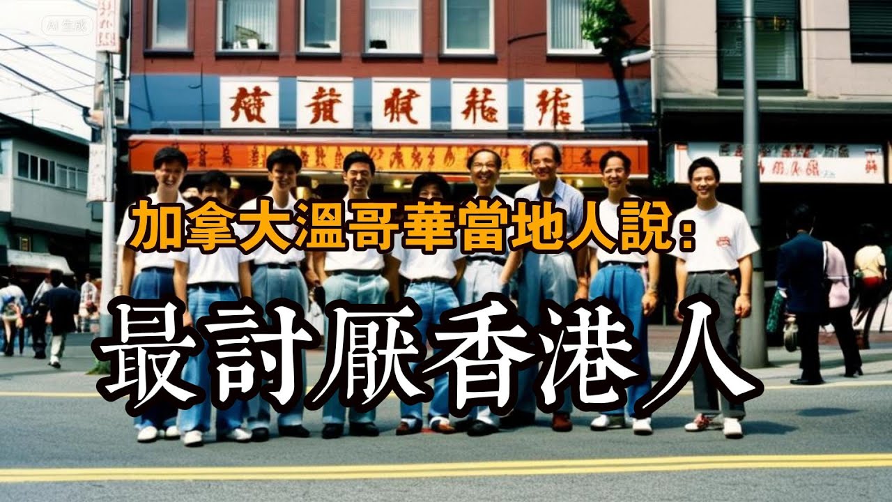 最討厭香港人！加拿大溫哥華白人竟然這樣說，紀錄片揭露歧視真相，高清修復版