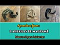 COMO FAZER BRINCOS DE MACRAMÊ _ MACRAME PASSO A PASSO