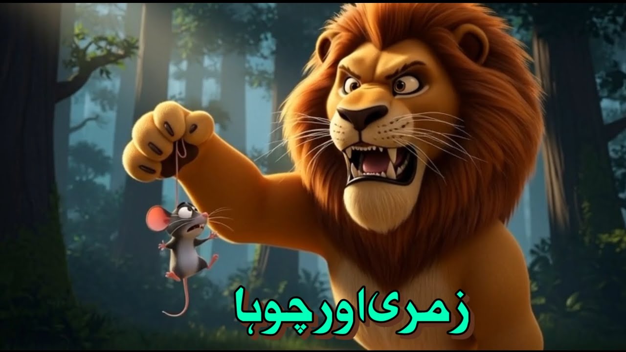 Zamri aur Choha – Akhlaqi Kahani | 3D Cartoon Story for Kids | زمری اور چوہا کہانی