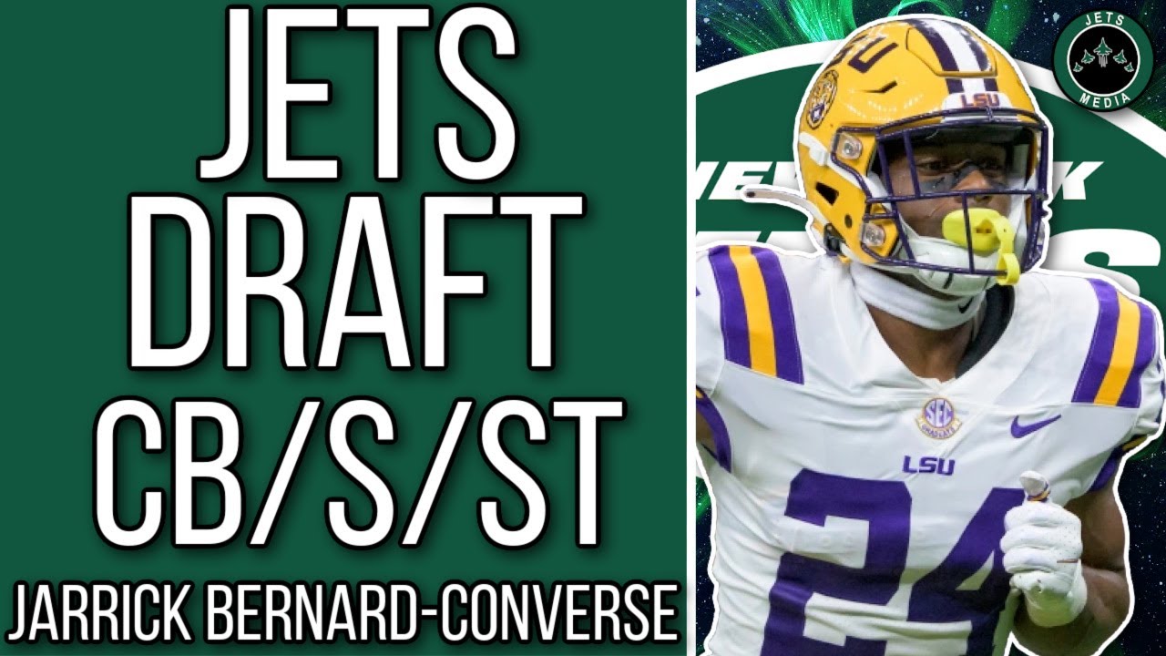 NEW YORK JETS DRAFT JARRICK BERNARD-CONVERSE LSU