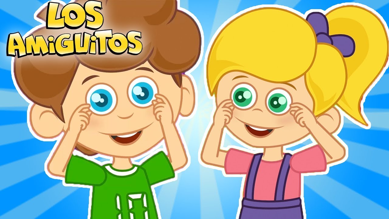 pics Cancion Cabeza Hombros Rodillas Pies cabeza hombros rodillas y pies y las mejores cancion infantil 30 minutos los amiguitos