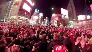 360 Video New Year Countdown In Toyko Showing You The Shibuya Countdown