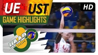 Uaap 80 women's volleyball - round 2: ue vs. ust | game highlights
march 7, 2018 subscribe to abs-cbn sports and action channel!
http://bit.ly/abscbnspor...