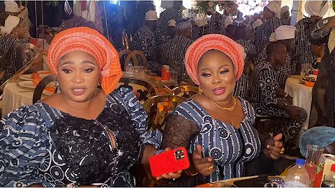 ACTRESS JAIYE KUTI & FUNKE ETTI ASTONISHING LOOKS AT OBA OWORONSHOKI ONE YEAR CORONATION ANNIVERSARY