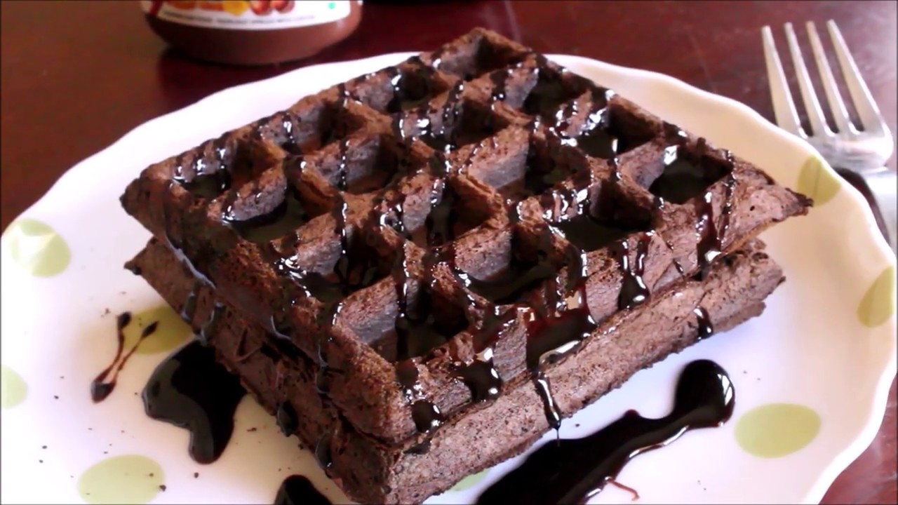 Breakfast Series Chocolate Waffles Recipe Youtube