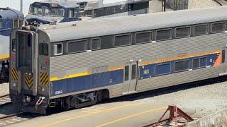 Amtrak Gold Runner 716 At The Oakland Amtrak Yard & Oakland Jack London Square CA