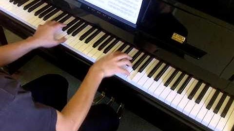 Bastien Intermediate Technic 2 No.17a Wrist Staccato Sixth Crotchets (P.22)