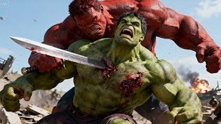 Hulk Vs Red Hulk. . The Greatest Battle Ever Fought.