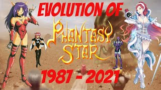 Evolution of Phantasy Star from 1987 to 2021 (26 Games in 8 Minutes)