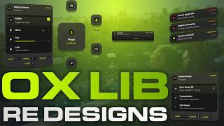 Fivem OX-LIB Redesign(OPEN SOURCE) | Jakers Designs