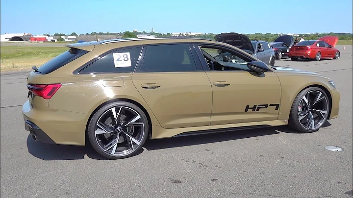 900HP Audi RS6 Avant C8 Horse Power Technics - LOUD Revs & Accelerations!