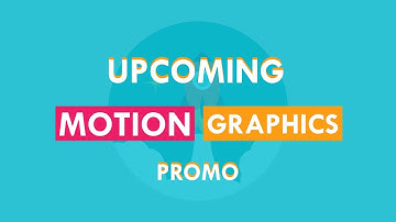 Upcoming Motion Graphics Animation Tutorial Promo