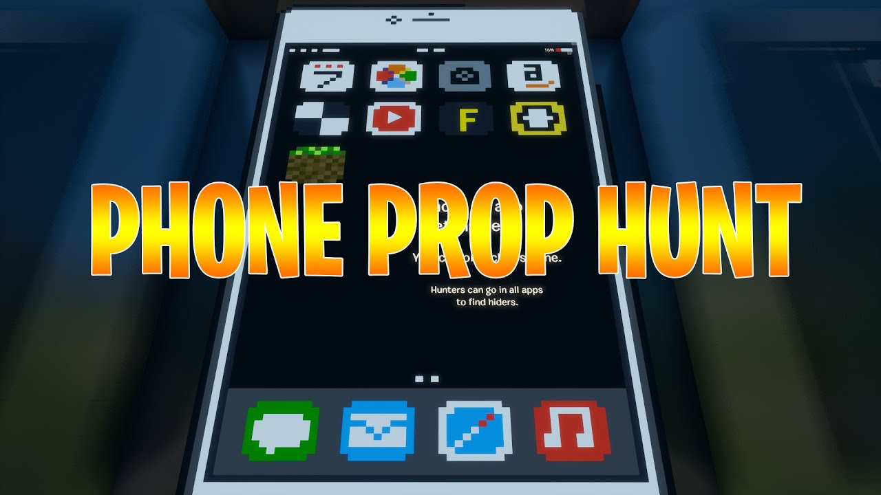 Phone Prop Hunt (Fortnite Creative Map + Code) - YouTube