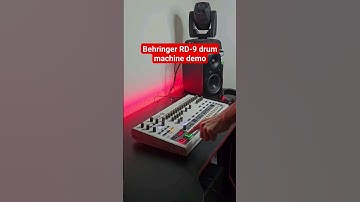 behringer RD-9 drum machine demo #shorts #behringer