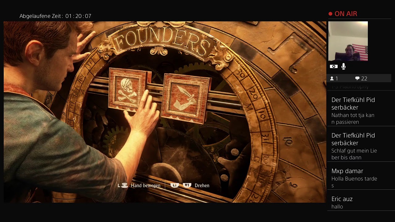 Анчартед 3 головоломка с плитами на полу