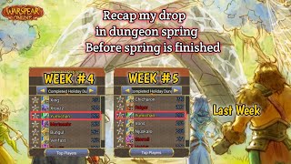 Thanks Spring Event 2024 - Drop Colletions 3 Weeks Before it Ends | Warspear Online