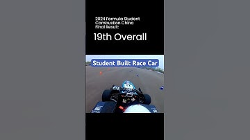 Northwestern Polytechnical at Formula Student Combustion China, 2024 #formulasae #engineering