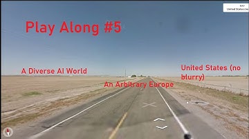 Geoguessr Play Along #5 - AI Diverse World, Europe, United States