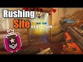 How A Champion Rushes  Site  - Rainbow six Siege