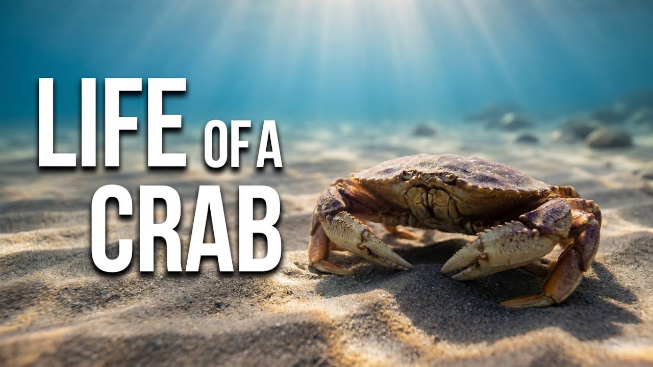 The Quiet World of Crabs | A Peaceful Ocean Story in 4K