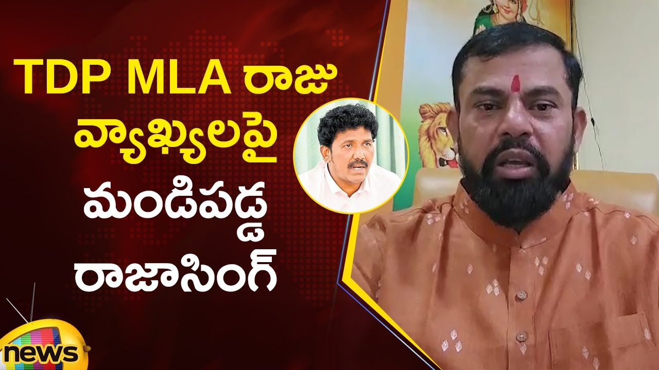 Ms Raju Tdp Raja Singh Gets Furious On TDP MLA MS Raju | Hyderabad | Telangana ...
