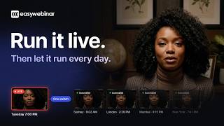 Full AI Webinar Platform for Live & Evergreen | EasyWebinar News