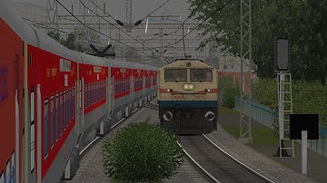 DUTY OF WDG4 [MEGA OFFLINK FOR 12398 MAHABODHI EXPRESS IN DEL V2 ]#TRAINGAME #LIVE#MSTS#OPENRAILS