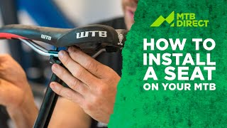 How to install a seat on your MTB