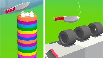 Slice It All Game! Satisfying and Relaxing ASMR Slicing Video