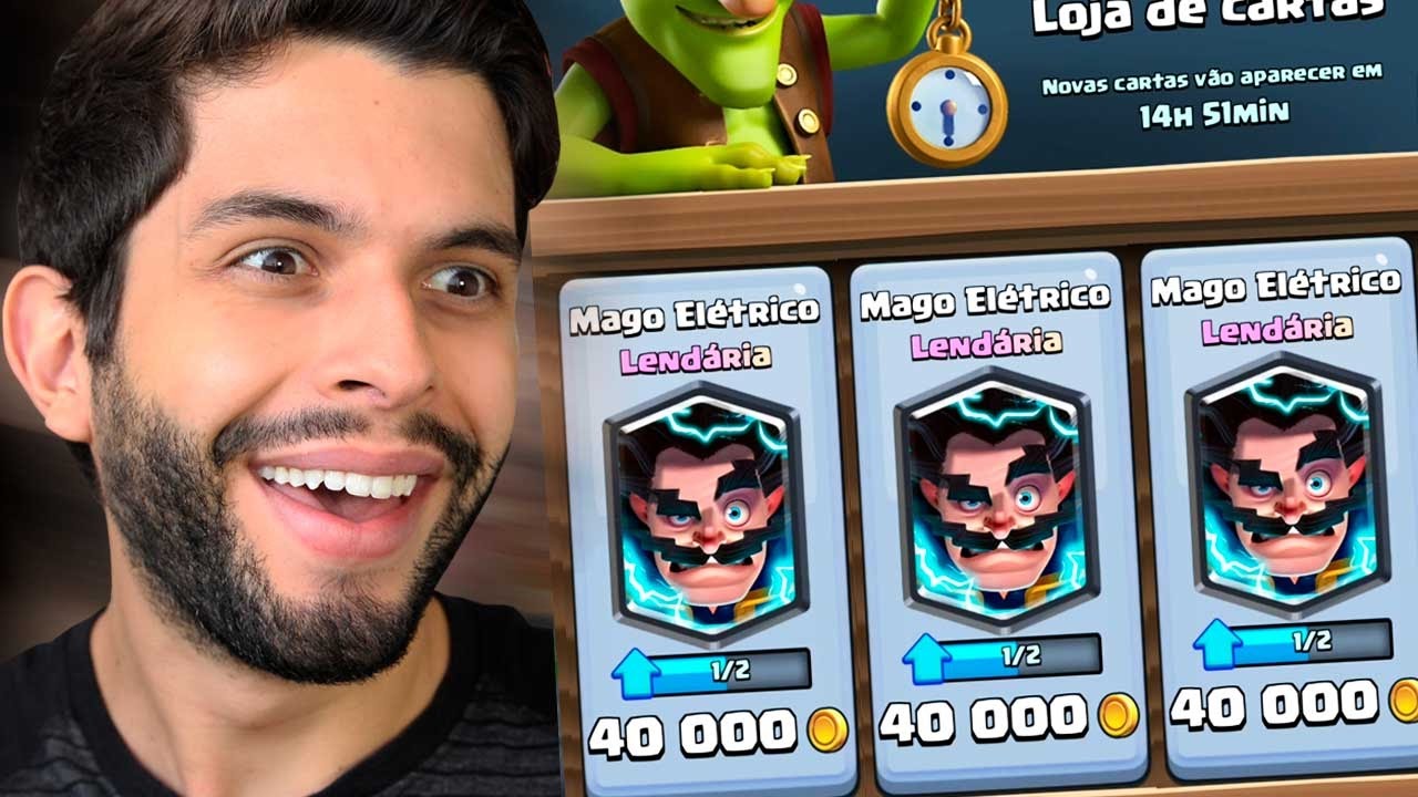 atualização azamerica champions GANHEI O DESAFIO E COMPREI TODOS MAGO ELÉTRICO DA LOJA! CLASH ROYALE