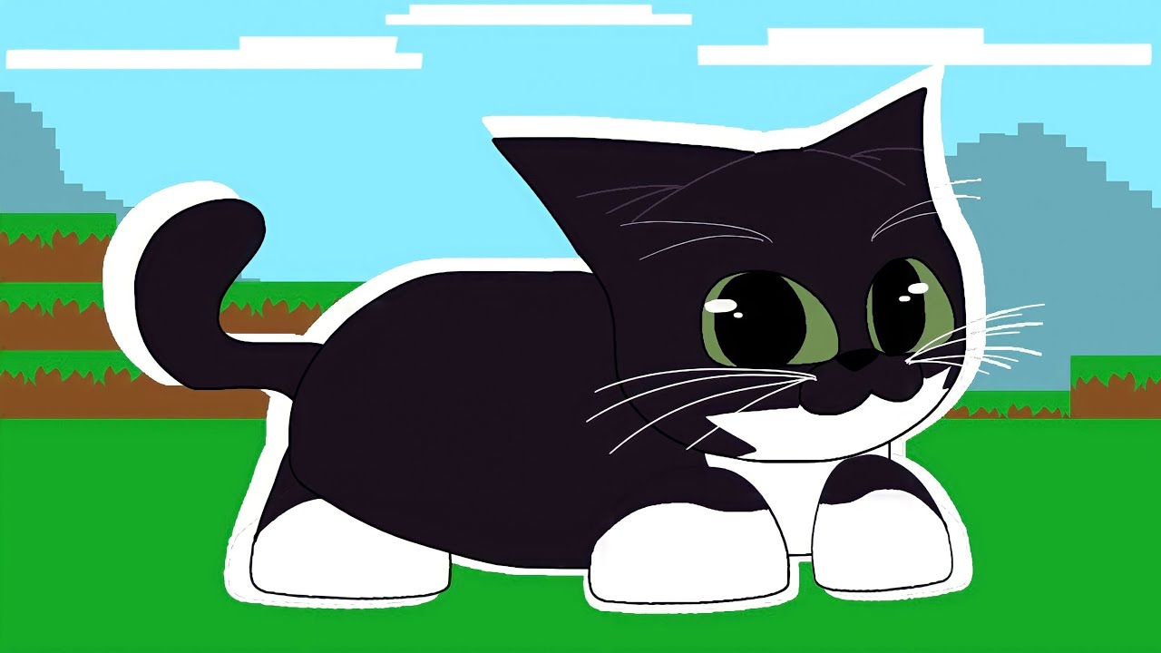 Maxwell cat speedrunning Minecraft (Animation) - YouTube