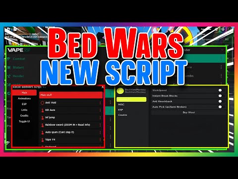 ROBLOX BEDWARS OP SCRIPT! (dare sorry that im hacking :C my friend dared me  for 10000 robux) by Cencord-Animations - Game Jolt