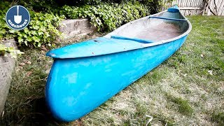 Canoe Restoration | The Story of an Old Canoe
