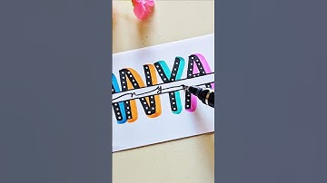 🌸Beautiful name Art #name  #art #yt #ytviral #trending #shortsfeed #nameart