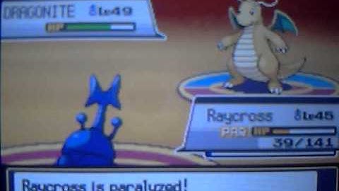 Pokemon HG mono-bug type run part 27 Lance part 2