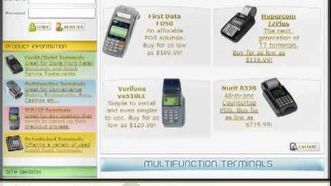 Credit Card Machine : Credit Card Processing Equipment : MerchantService.com