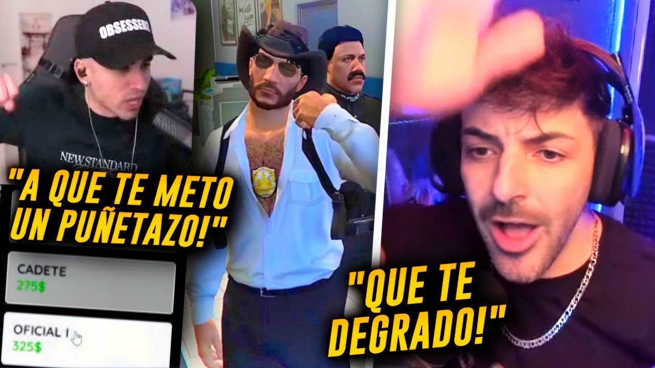 EL AGENTE CHUCK (NEXXUZ) DEGRADA a ISIDORO (IMANTADO) a OFICIAL PRIMERO (AMBAS PERSPECTIVAS) 😆