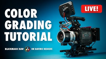 LIVE: PYXIS 6K Color Grading Tutorial | Q&A | Camera Rig Build