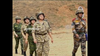 Kyrgyzstan Women officers Undergoing Training at OTA chennai ||India||Kyrgyzstan||