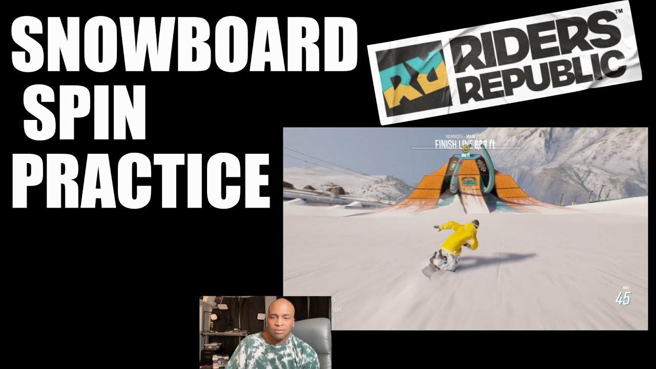 Riders Republic Tips and Tricks Snowboard Spin Practice YouTube
