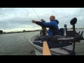 Verticalen op snoekbaars/snoek, op de rivier De Lek 09-08-2014