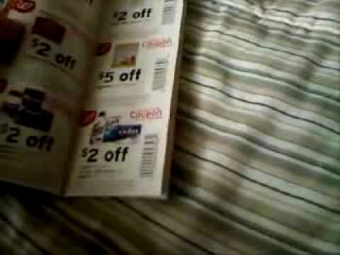 Walgreens monthly coupon books.