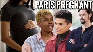 Paris is pregnant, but Zende is not the baby's father The Bold and the Beautiful Spoilers Paris is pregnant, but Zende is not the baby's father The Bold and the Beautiful Spoilers