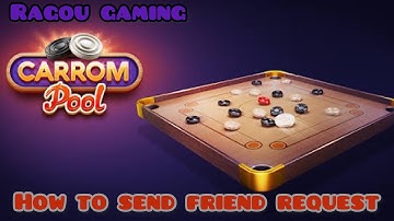 How to send friend request in Carrom Pool Gameplay | Ragou Gaming