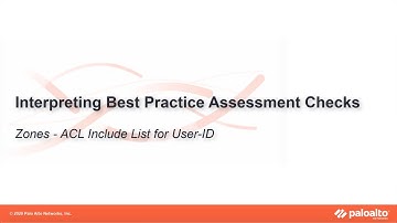 ACL Include List for User-ID - Interpreting BPA Checks - Network