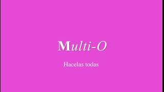 MultiO -Poses (Publicidad 2016)