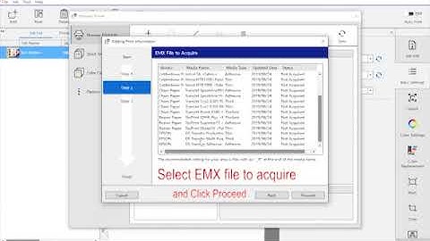 EPSON EDGE EMX FILE ACQUISITION