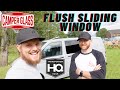 VW T5 'Restoration' Ep14 Flush Sliding Windows Transporter HQ Camper Glass Kombi Window