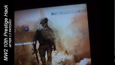 10th prestige hack on Call of Duty Modern Warfare 2 After 1.07, 1.08 and 1.09 patch