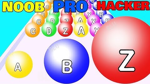 A-Z Run - All Levels Gameplay Walkthrough Android iOS @sbgamerz1258